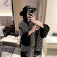LEM603 new arrive  Hot sale grey pink color fashion beautiful  scarf  for woman gift  to choose