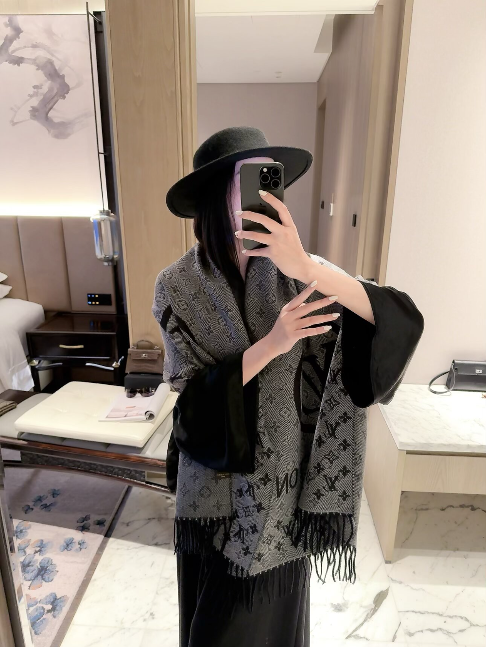LEM603 new arrive  Hot sale grey pink color fashion beautiful  scarf  for woman gift  to choose