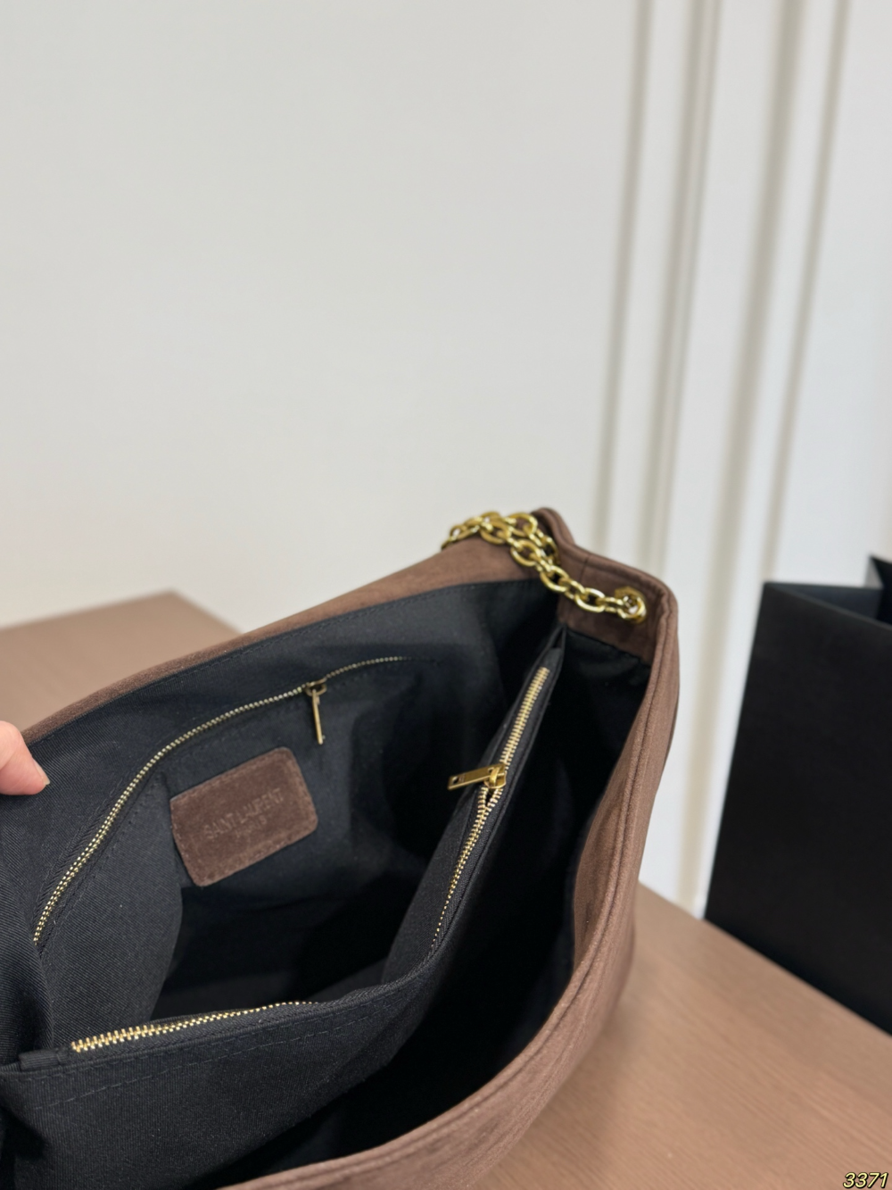 YLEM24 New arrive fashion  red black khaki coffee bag for woman hands bag beautiful gift to choose gift 38*28cm