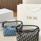DEM354 New arrive fashion black blue color bag for woman beautiful gift to choose size 22* 15cm