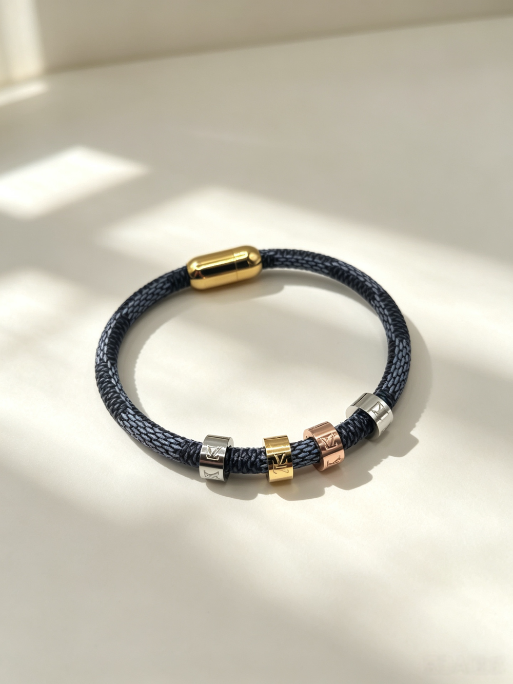 LEM539 New arrive Fashion European American belt titanium steel bracelet couple accessories for woman