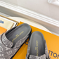 LEM451  Designer women Slippers sandals shoes for women high quality size 35 to 41