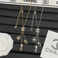CEM499 Hot sale Fashion Titanium Stainless Steel heart Wedding diamond Necklace Bague Femme for woman gift