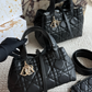 DEM373  New arrive fashion black white pink khaki beige color bag for woman beautiful gift to choose 2 size