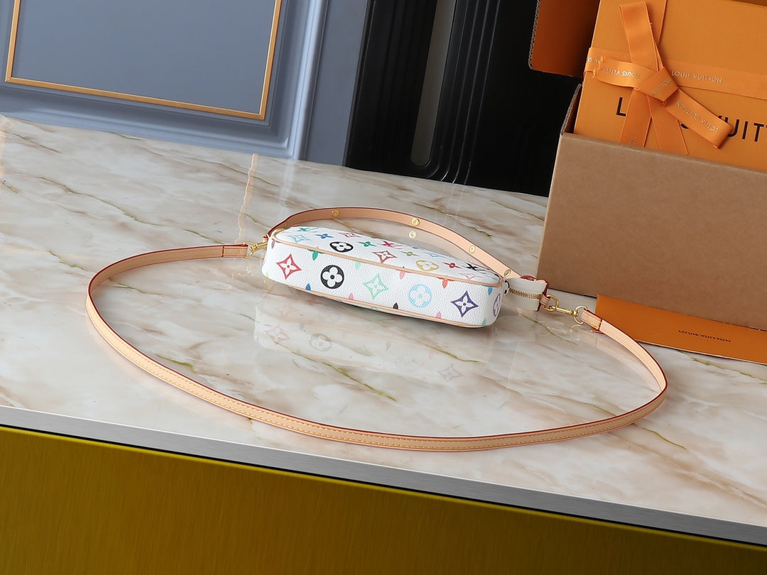 LEM248 Designer Bag Shoulder Bag Crossbody Bag Luxury Bag Purse Designer 2025 Texture Handbag Armpit New Mahjong Bag Temperament Fashion Clash Color Fashion Bag 22.0 x 13.0 x 4.0cm