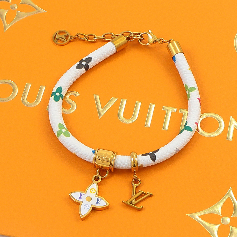 LEM475 New trendy four-leaf collar chain bracelet personalized luxury high-end accessory available as a gift option