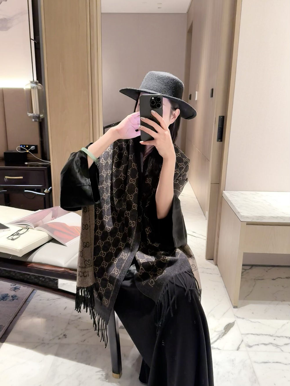GEM268 new arrive  Hot sale dark gray color fashion beautiful  scarf  for woman gift  to choose 60x180cm