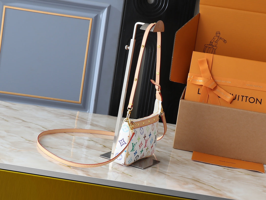 LEM248 Designer Bag Shoulder Bag Crossbody Bag Luxury Bag Purse Designer 2025 Texture Handbag Armpit New Mahjong Bag Temperament Fashion Clash Color Fashion Bag 22.0 x 13.0 x 4.0cm