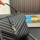 YLEM31 New arrive fashion black white yellow bag for woman hands bag beautiful gift to choose gift 25*19cm
