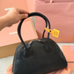 MIU08  New arrive fashion black brown pink white coffee bag for woman hands bag beautiful gift to choose gift   32*22cm