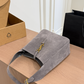 YLEM32 New arrive fashion grey black khaki bag for woman hands bag beautiful gift to choose gift 22x22cm