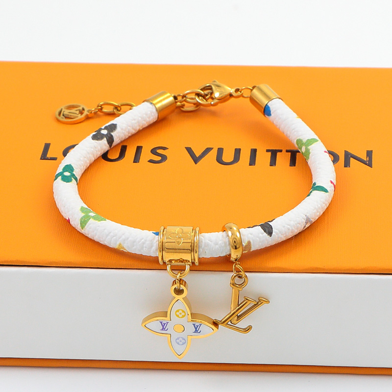 LEM475 New trendy four-leaf collar chain bracelet personalized luxury high-end accessory available as a gift option