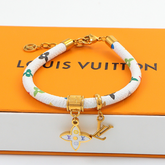 LEM475 New trendy four-leaf collar chain bracelet personalized luxury high-end accessory available as a gift option