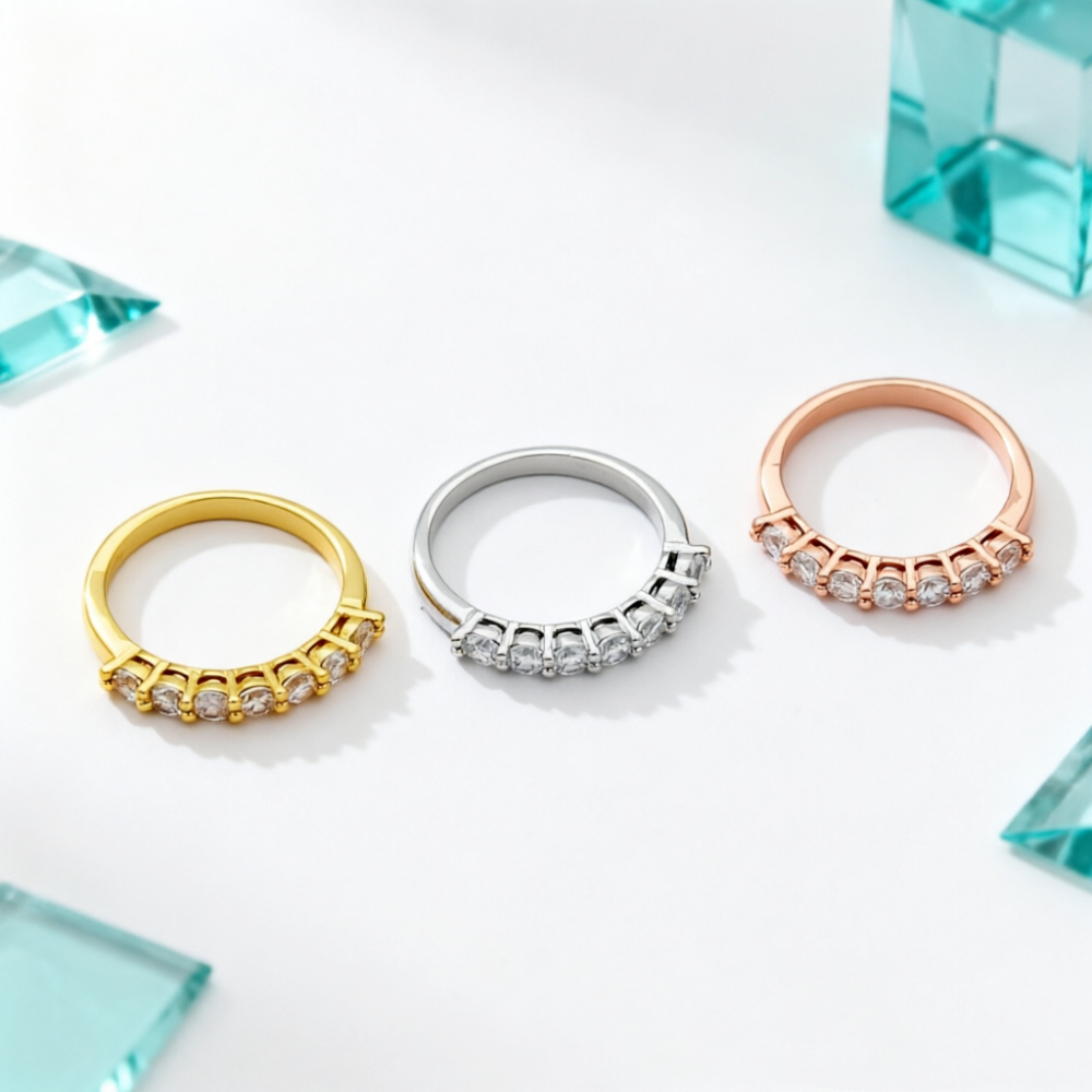 TEM53 New Classic Ring Brand Designer Titanium Steel Ring Gold Ring Women Mens Ring Love Promise Jewelry  #6 #7 #8 #9
