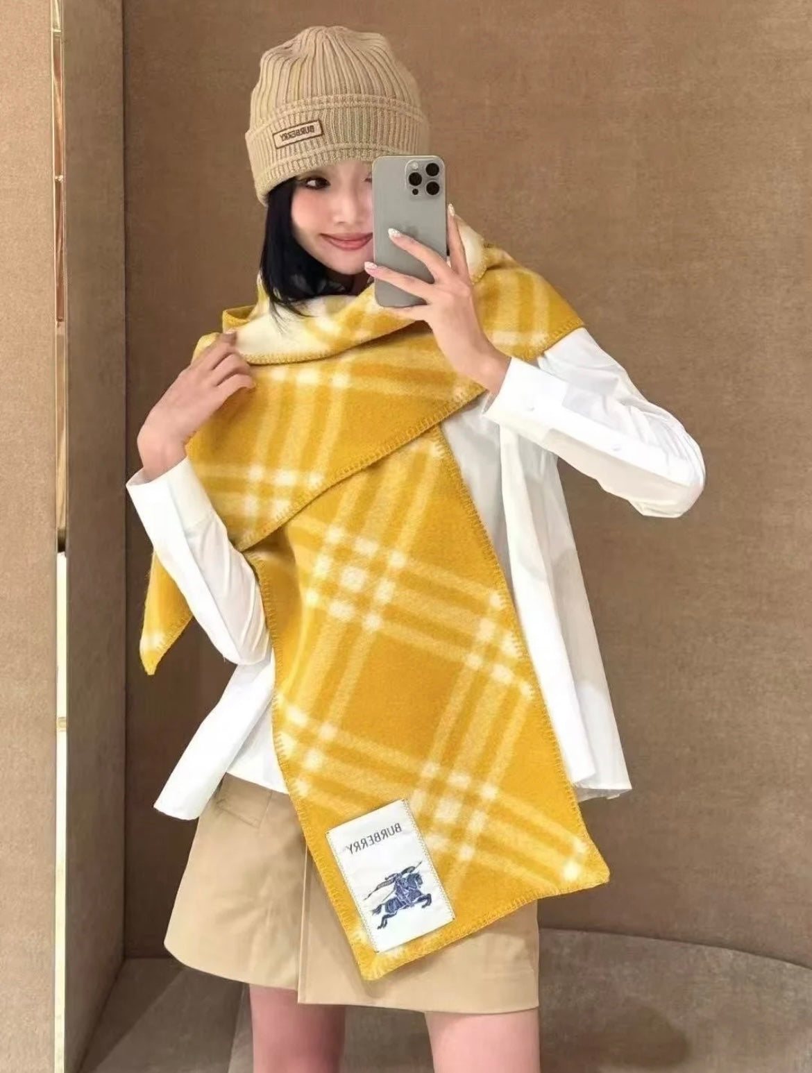 BeEM01 new arrive Hot sale  brown color fashion beautiful scarf for woman gift to choose