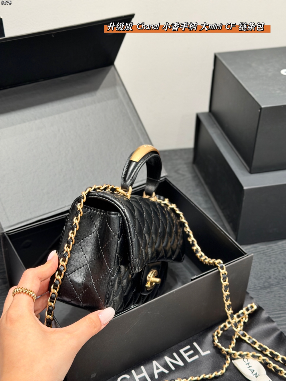 CEM262 New arrive fashion black pink white  bag for woman hands bag beautiful gift to choose gift