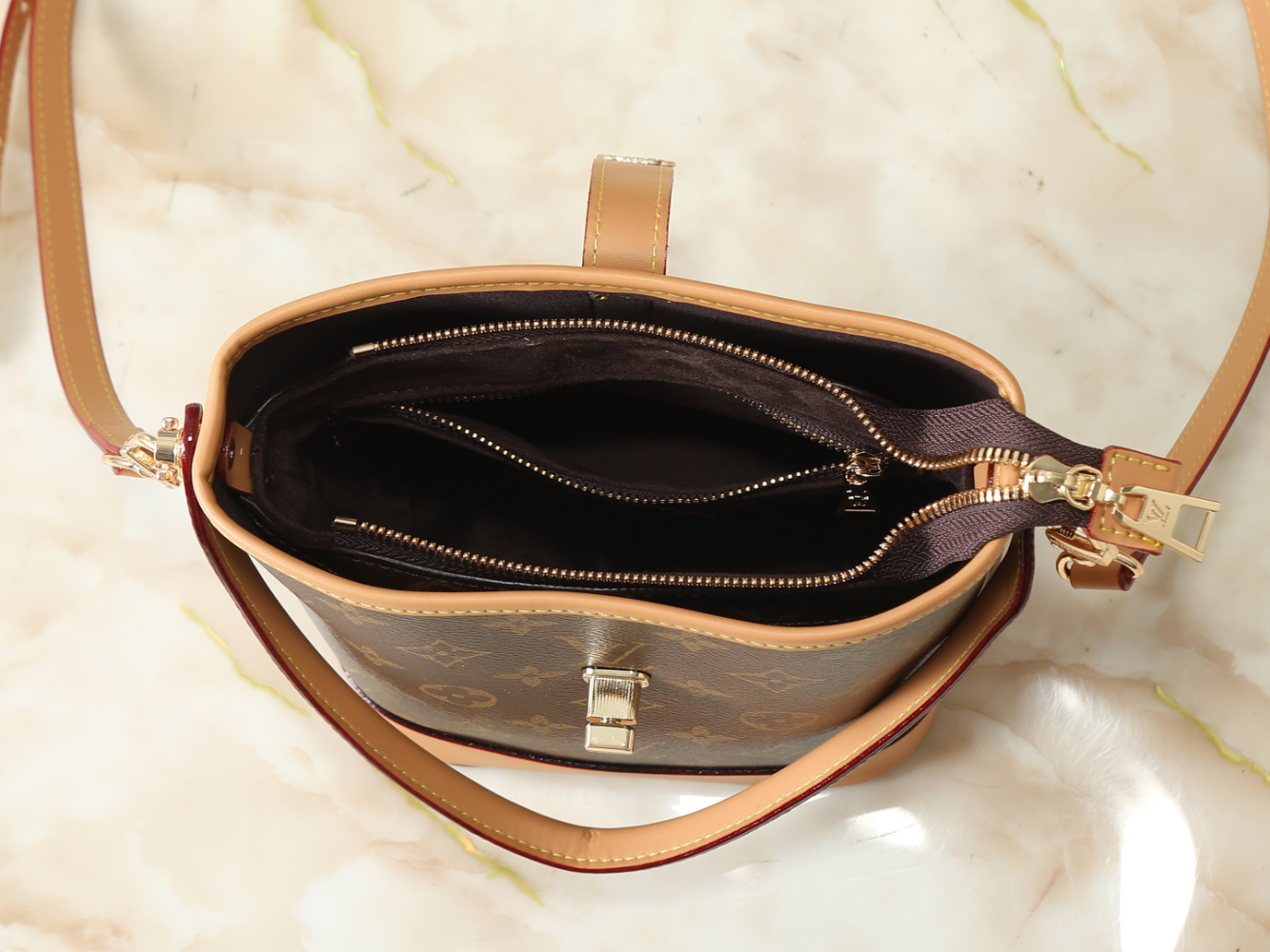 LEM439 New arrive fashion brown  bag for woman hands bag beautiful gift to choose gift 2 size