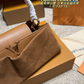 LEM615 New arrive fashion black brown caramel bag for woman hands bag beautiful gift to choose gift 33*13CM