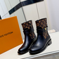 LEM498 Womens Ankle Boots 2026 Thick Bottom Platform Woman Shoes Zipper Fashion Female Luxury Designer Boot Casual Ladies MartinBoots combat Boots