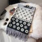 LEM327 new arrive Hot sale  black red gray color fashion beautiful scarf for woman men  gift to choose