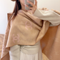 CEM334 new arrive  Hot sale dark gray grey  pink beigei color fashion beautiful  scarf  for woman gift  to choose size 180*60cm