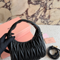 miu02 New arrive fashion black color bag for woman beautiful gift to choose gift  20 x 17cm