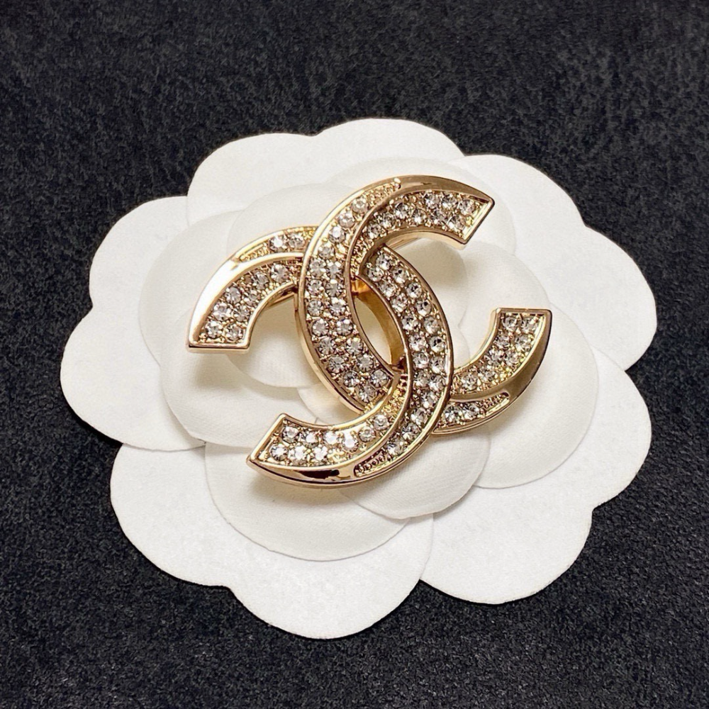 CEM254  New Arrive Gold and Silver  Color Brooch Fashion Design with Diamond Brooch Charm for Women Jewelry