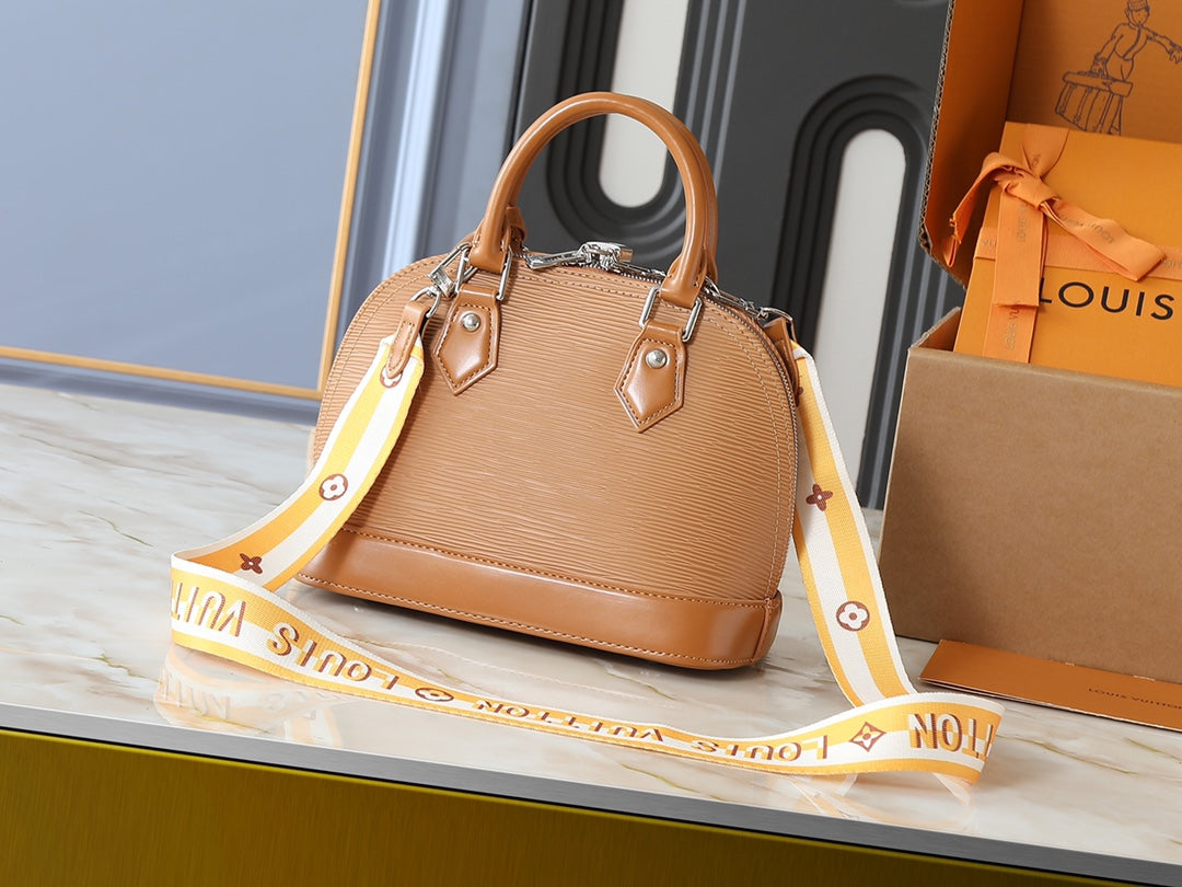 LEM281Tote bag Designer bag Women's Double-Sided Mini Handbag Luxury Shoulder Bag Fashion Leather Multifunctional High-Quality Large Capacity Open Handbag Shopping Bag 23.5 x 17.5 x 11.5cm