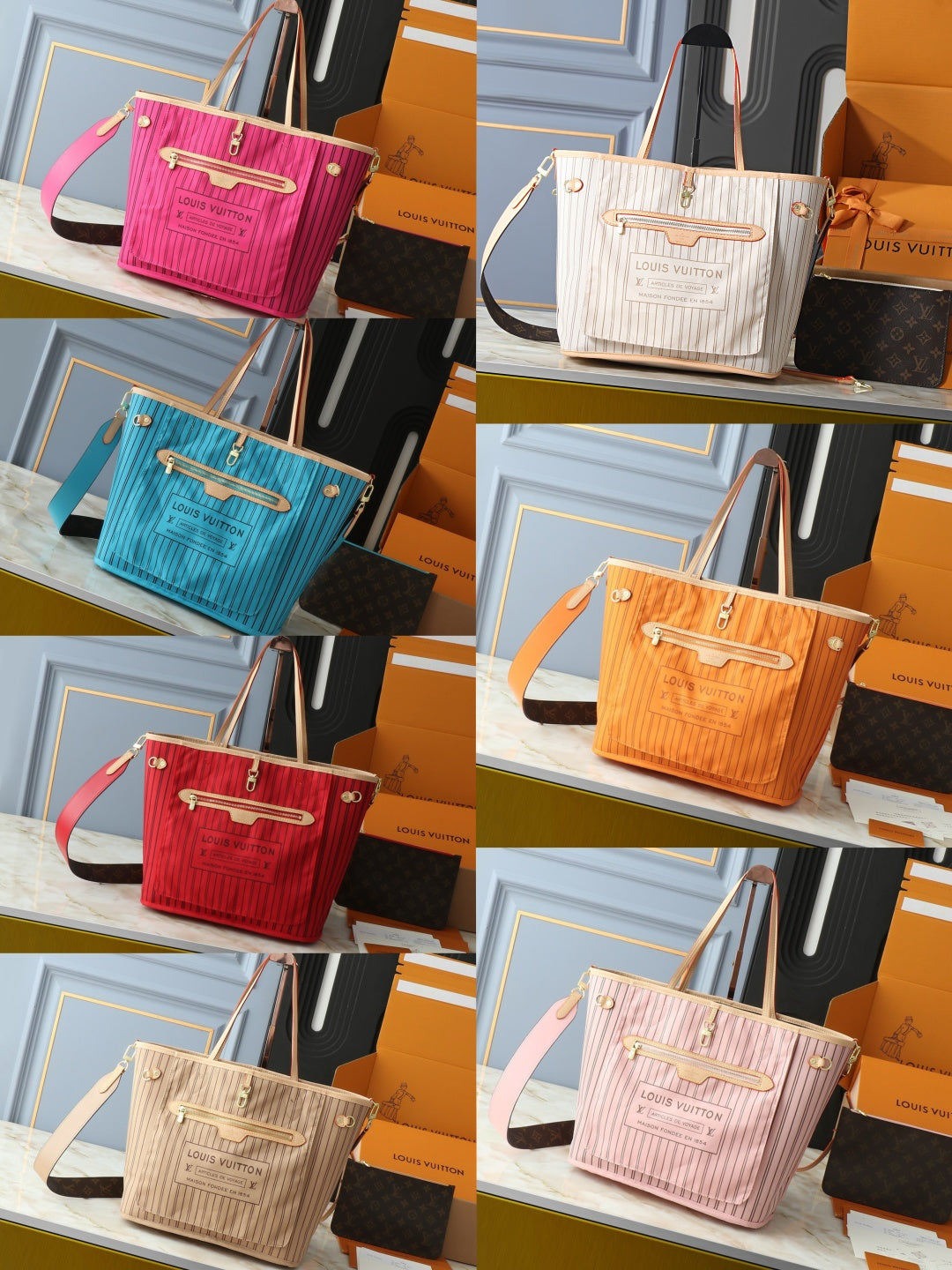 LEM365 New arrive fashion double-sided design bag for woman beautiful gift to choose gift 31 x 28 x 14cm