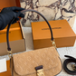 LEM595 New arrive fashion brown color bag for woman beautiful gift to choose 2 size