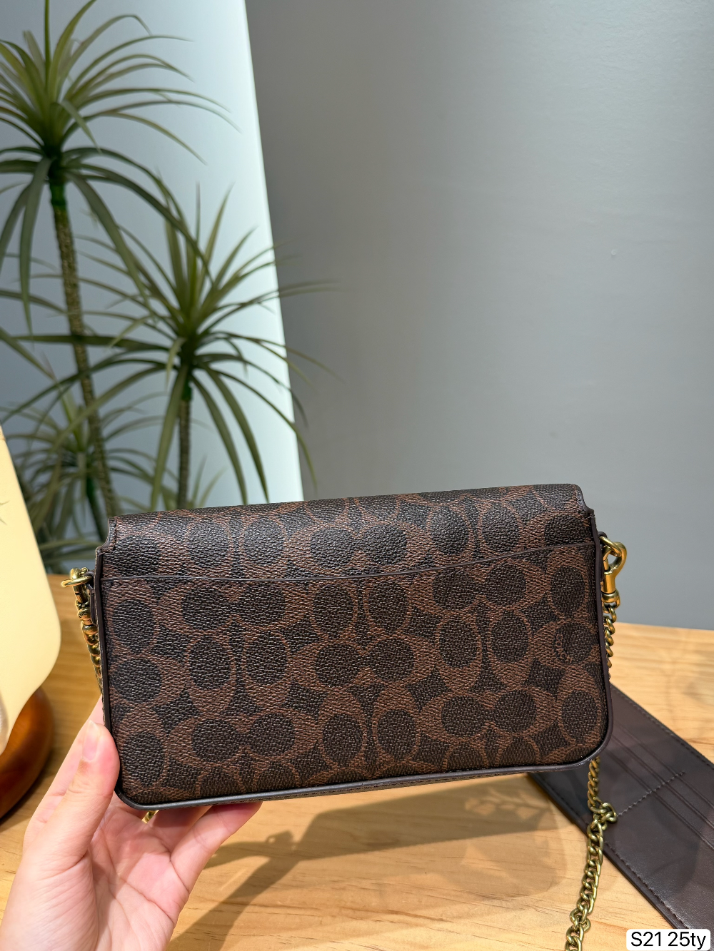 COEM14 New arrive fashion brown color bag for woman beautiful gift to choose size 21*12cm