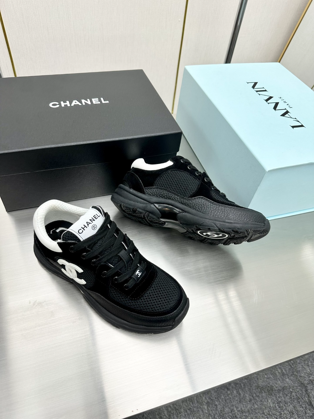 CEM229 New arrive fashion black and white shose for woman men beautiful gift to choose gift