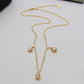 MEM17 Hot Sale Fashion Water-drop Full Diamond Necklace for Woman Size Jewelry  for Woman Gift