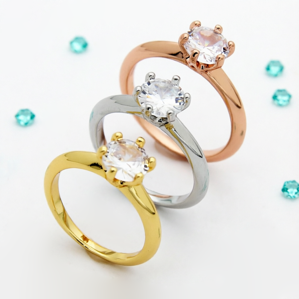 TEM54 New Classic Ring Brand Designer Titanium Steel Ring Gold Ring Women Mens Ring Love Promise Jewelry #6 #7 #8 #9