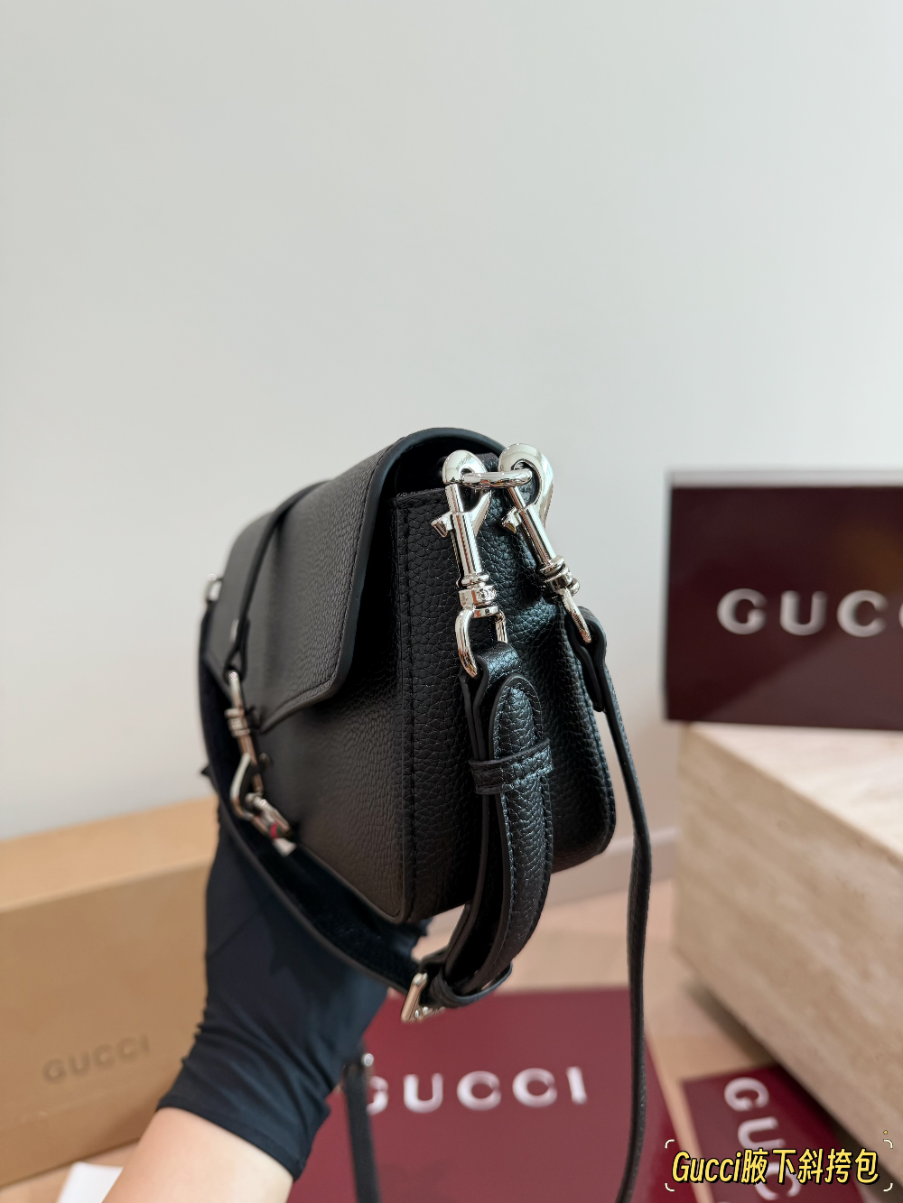 GEM222 New arrive fashion black red green purple color bag for woman beautiful gift to choose size 23*13cm