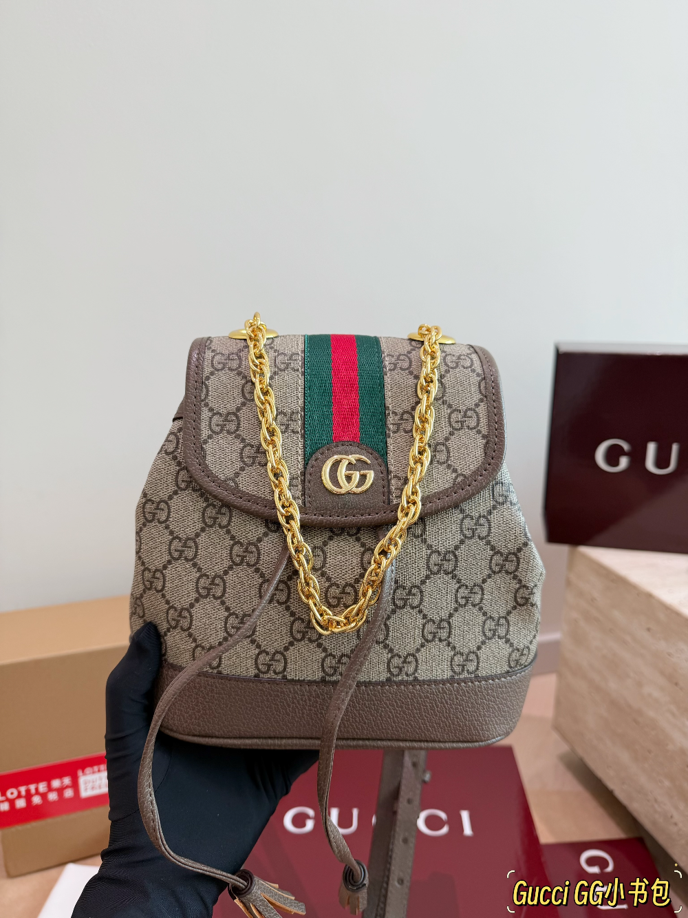 GEM223 New arrive fashion brown color bag for woman beautiful gift to choose size 20*22cm