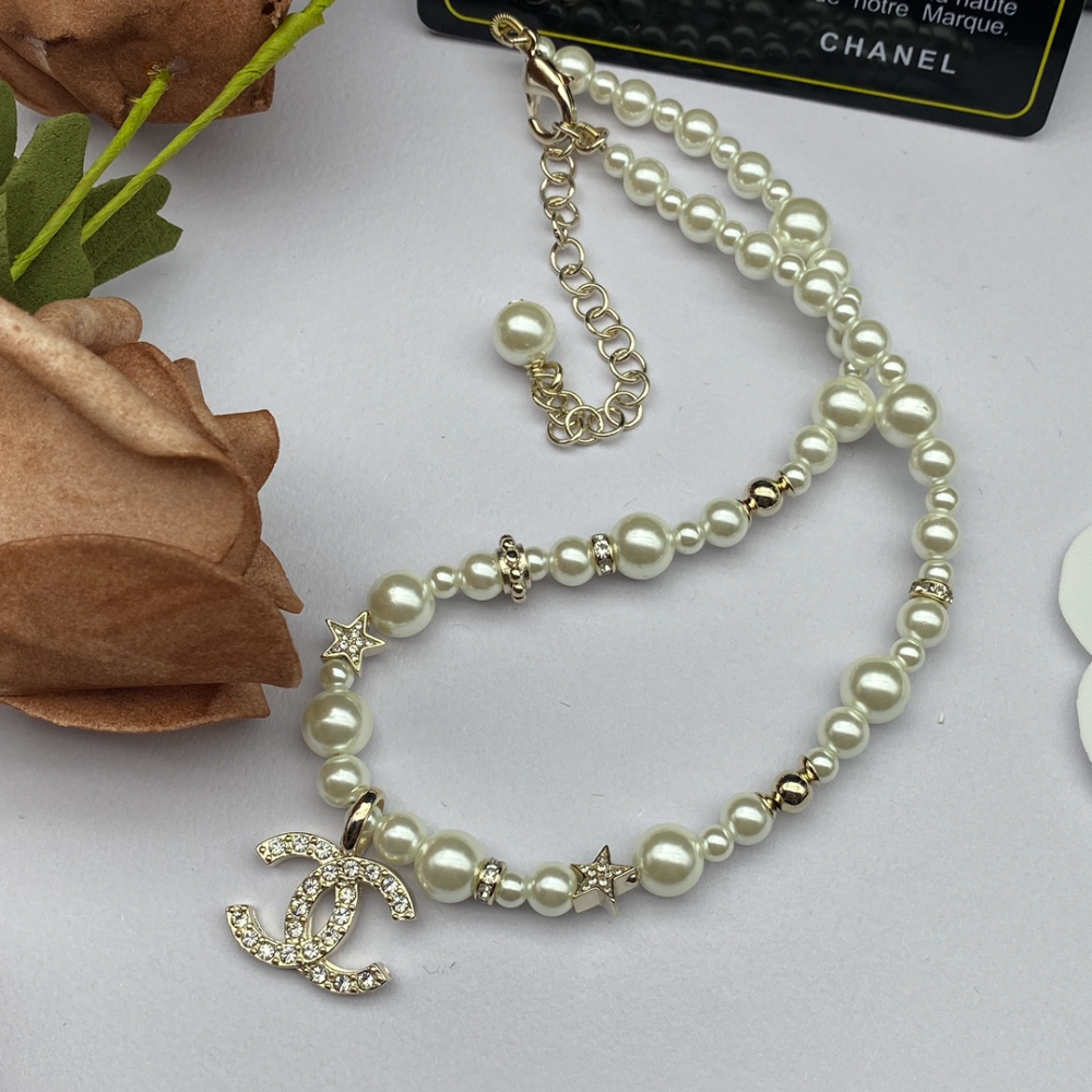 CEM492 New Arrive Fashion Hot Sale with Big Diamond Pearl Necklace for Woman Jewelry To Choose Gift
