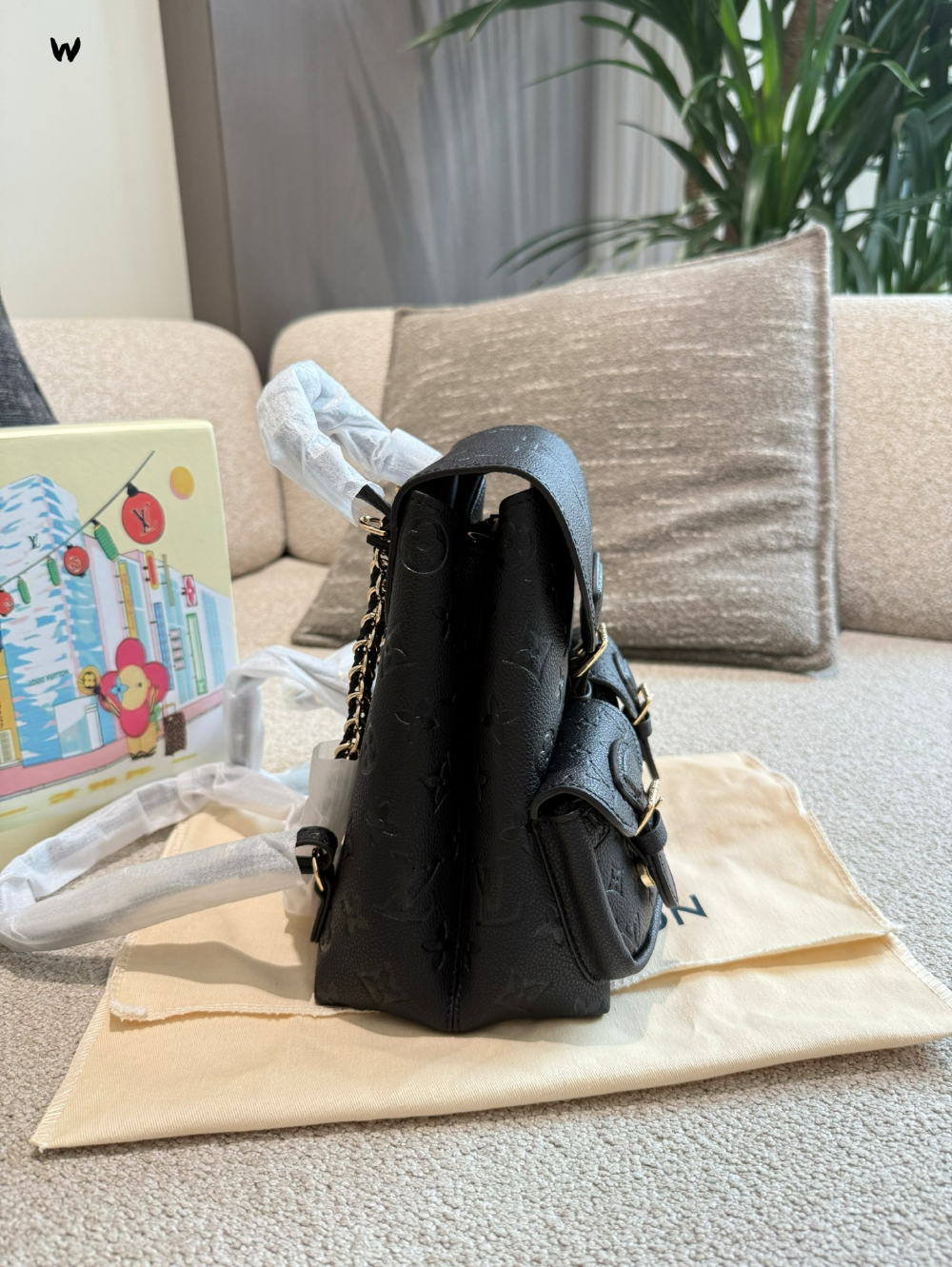 LEM576 New arrive fashion black color bag for woman beautiful gift to choose size 20×25cm