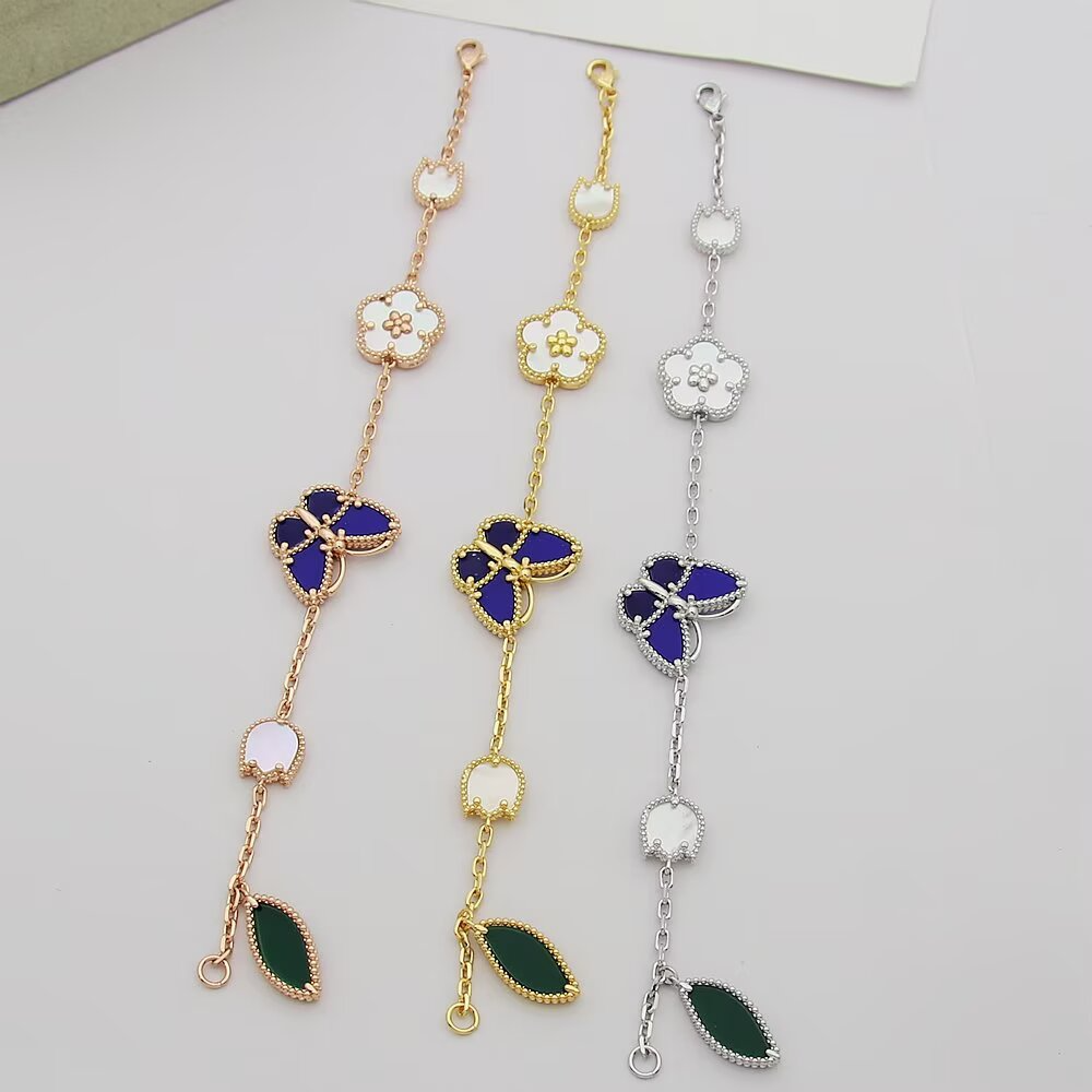 VEM34 New trendy and luxurious butterfly bracelet - Unique design with high-end style, versatile accessory for all occasions