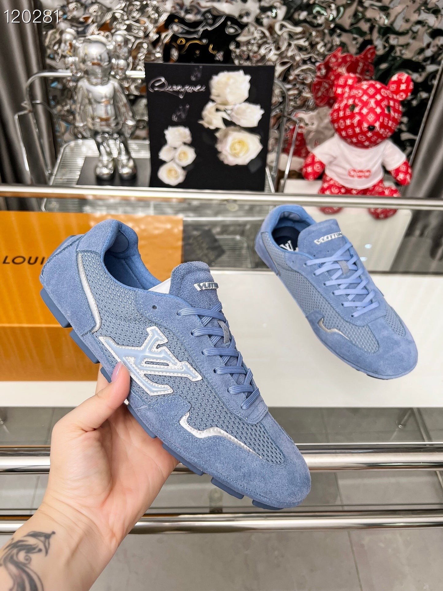 LEM268 Men Women Running Shoes Flat Sneakers White Black Panda Low Shoe Photon Dust University Blue Triple Designer Mens Trainers