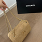 CEM491 New arrive fashion brown khaki bag for woman hands bag beautiful gift to choose gift  25*7*15cm