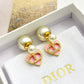 DEM293 New Arrive Fashion  Hot Sale  with Pearl Pink Earring  for Woman Jewelry To Choose Gift not with Box