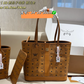 MCM04 New arrive fashion brown bag for woman hands bag beautiful gift to choose gift 29.5*13.5*25.5cm/34*16*30cm
