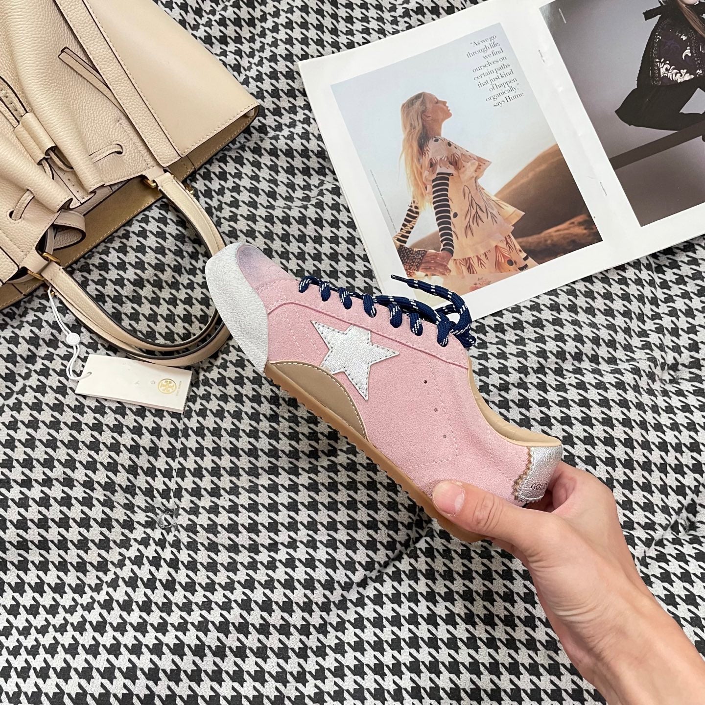 GGEM01 Designer Sneakers Men Women pink White Brown Trainers Womens