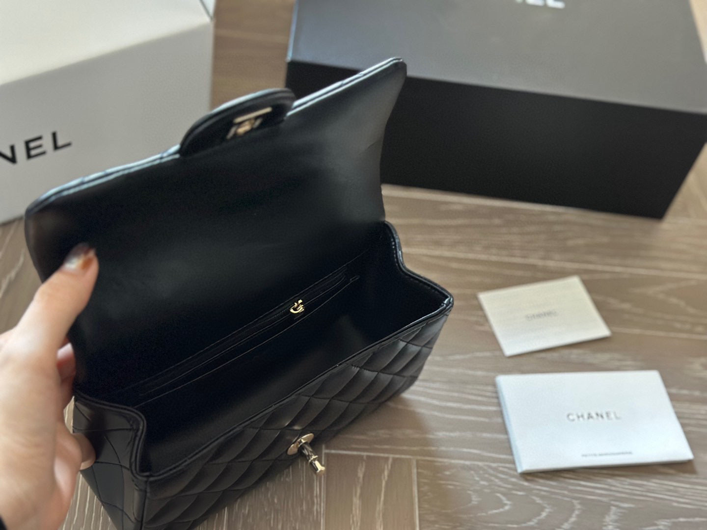 CEM176 Designer Women Shoulder Chain Bag Clutch Tote Bags Wallet Check Purse Solid Hasp Waist Square Stripes Woman s Handbags Classic Flap Handbag 20*12cm