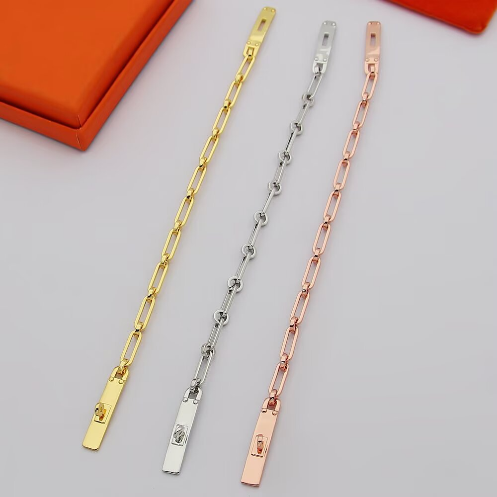 HEM113 New arrive fashion gold silver rose gold  bracelets for woman beautiful jewelry to choose gift