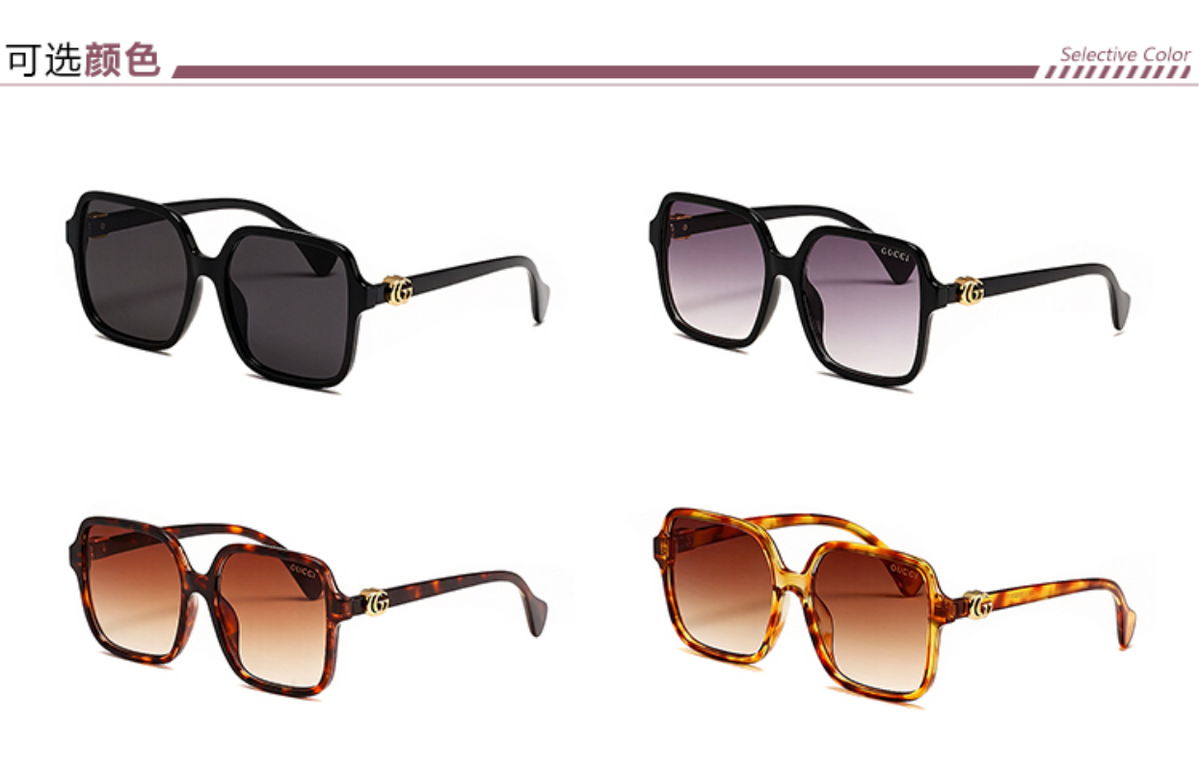 GEM219 Designer sunglasses luxury Spicy girl style sunglasses for women Sexy trend men gift glasses Beach shading UV protection polarized glasses with box