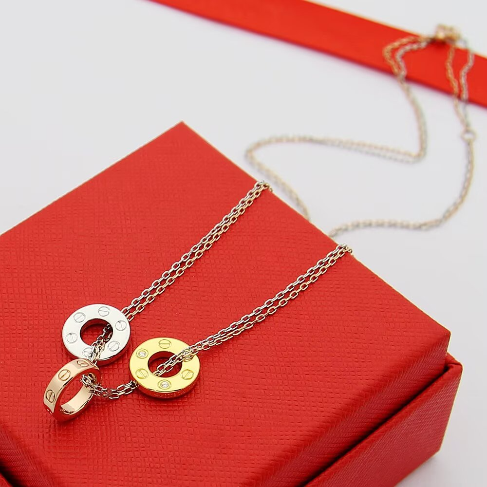 CREM234 Designer lady pendant necklace - fashionable jewelry - personalized gift for women