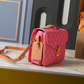 LEM637 New arrive fashion pink blue white green brown bag for woman hands bag beautiful gift to choose gift  25x19x7cm
