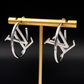 LEM390 New Arrive Fashion Gold Color Can Be Rotated Earring  for Woman Jewelry Beautiful Jewelry To Choose Gift No with Box